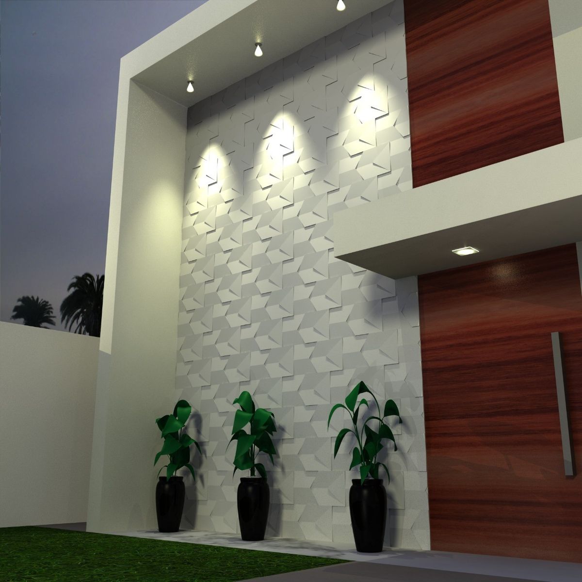 Custom Vox 3D Wall Panels in Chennai image 5