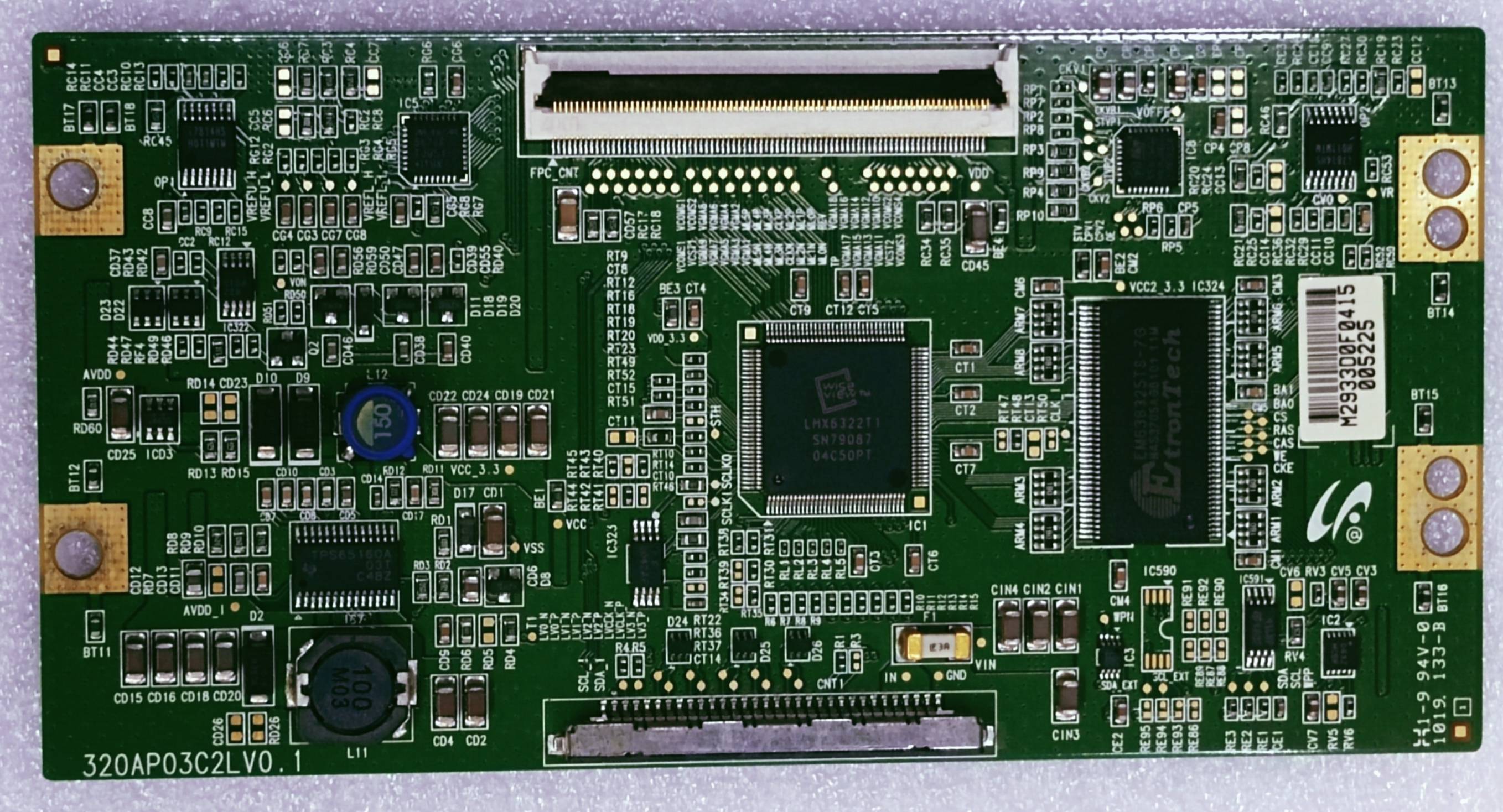 SANSUI LCDTCSL32HBM LED TV TCON PART NUMBER 320AP03C2LVO.1 image 6