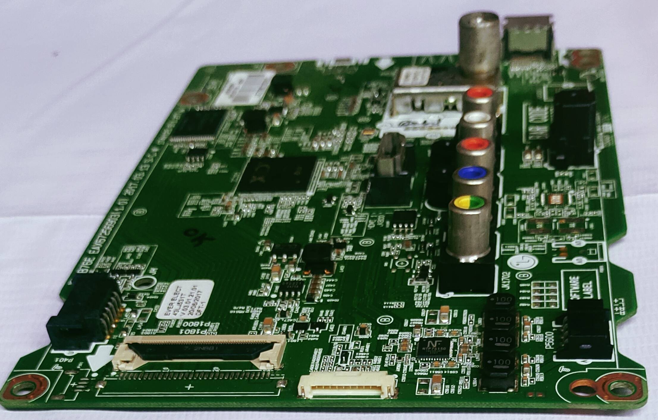 LG 43LJ531T LED MOTHER BOARD , MINI MOTHER BOARD, #wb35 image 3