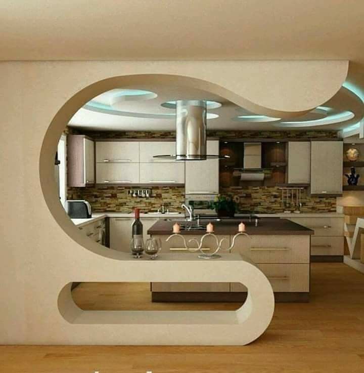 Stylish Gypsum Partition Designs for Interior Spaces image 3