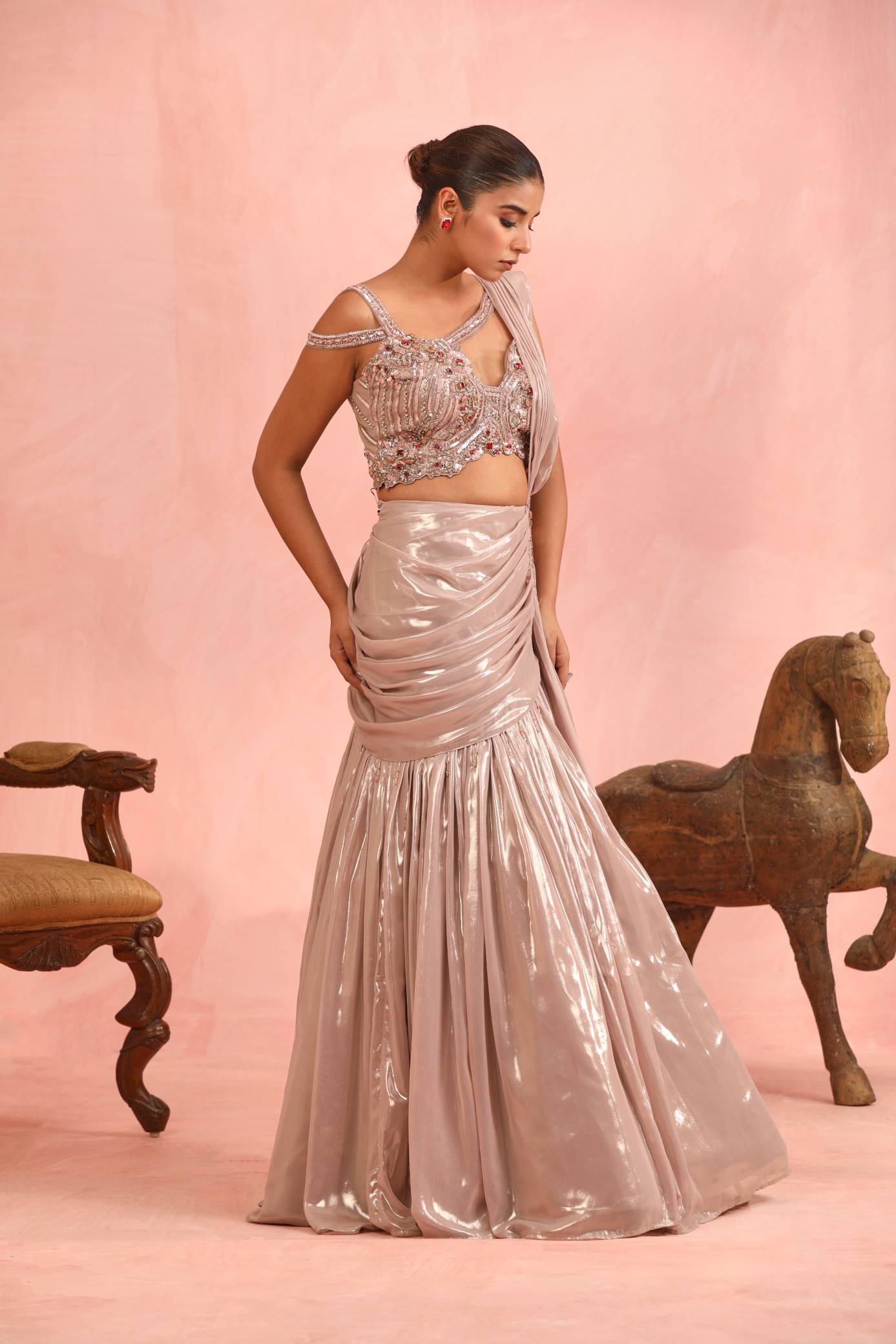 ✨ A timeless statement Lehenga in luxury bridal glamour. ✨ image 3