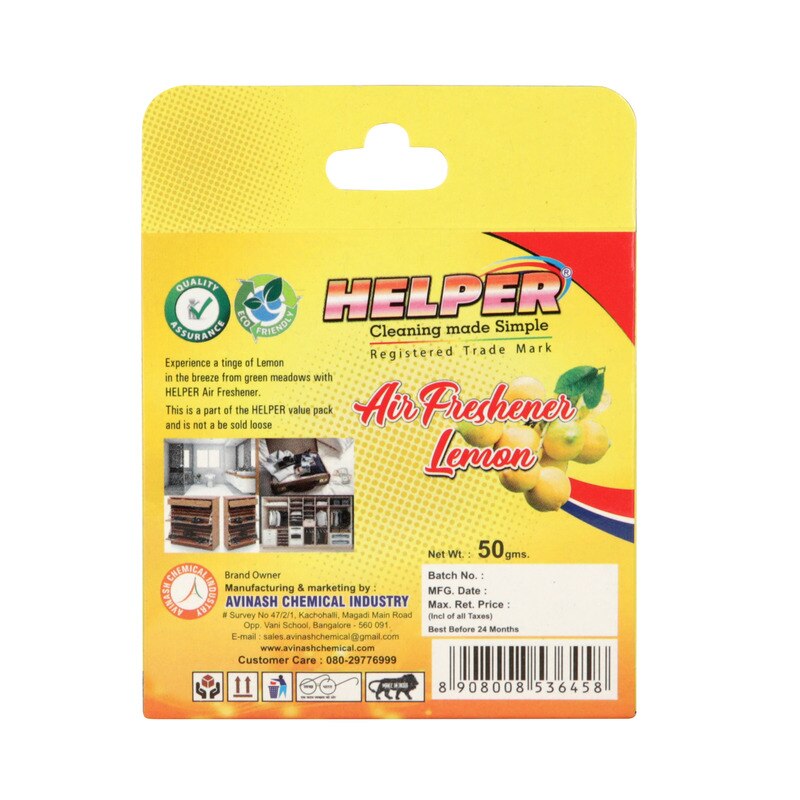 Air Frsehner, Lemon Fragrances -50gm. Box image 2