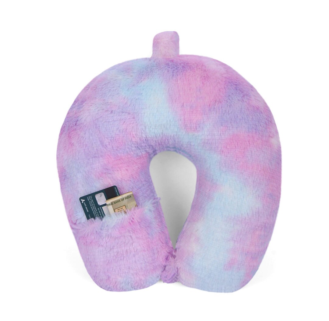  Premium Fur Neck Pillow – Ultimate Comfort for Travel & Relaxation image 2