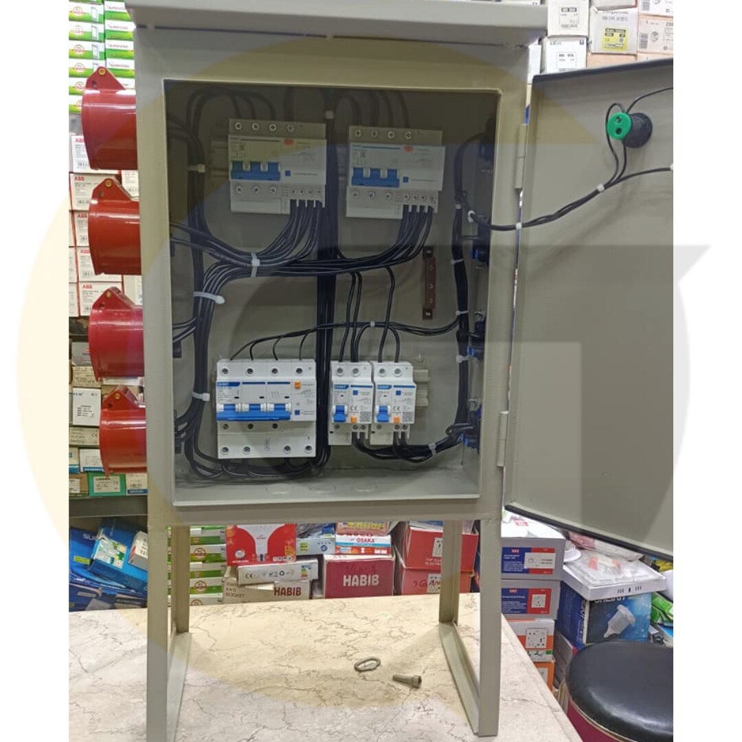 Industrial Plug And Socket Panel | 6 Way Mild Steel, 220/240V – Goyals Industrial Hub Delhi image 5