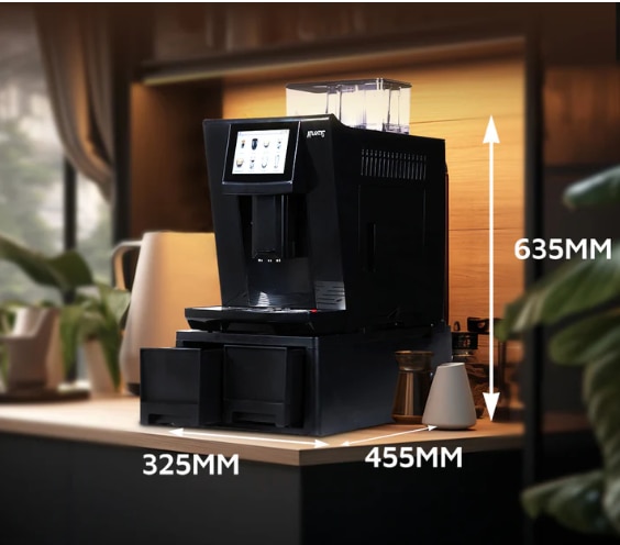 ATLANTIS BREW Fully Automatic Bean to Cup Coffee Machine | 8 Options Beverage | Uses Fresh Milk image 3