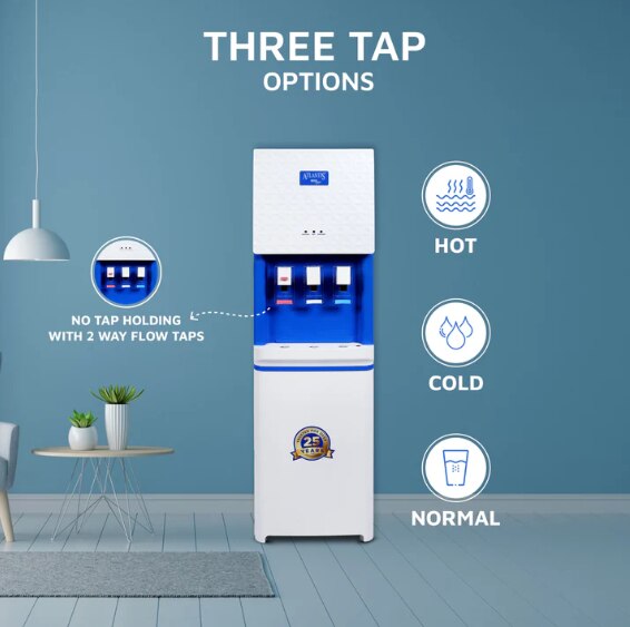 ATLANTIS BIG PLUS Floor Standing Water Dispenser - Available Space for RO Setup-3 Taps image 3