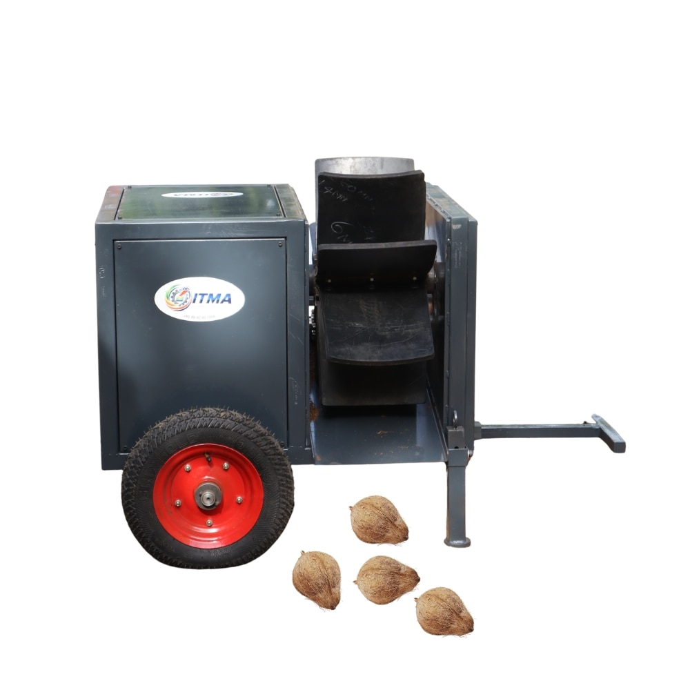 Coconut Dehusking Machine – 3 HP Single Phase image 3