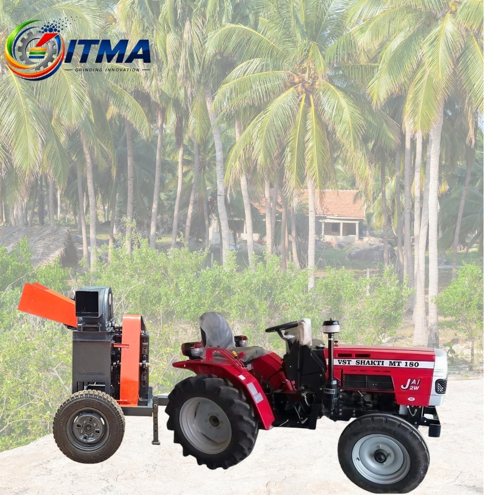 Heavy Duty 43 Blade Shredder Cum Pulverizer – Trolley Type | Tractor PTO Driven | 18 HP & Above image 2