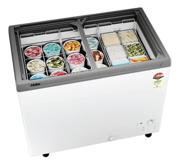 Haier Deep Freezer Glass Top HFC-425G4 image 3