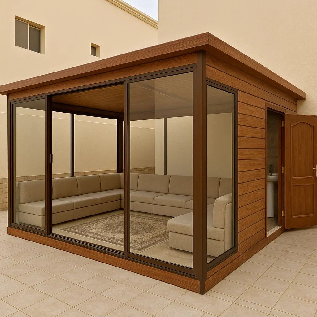 Elegant Aluminium Partition Panels for Stylish Interiors image 5