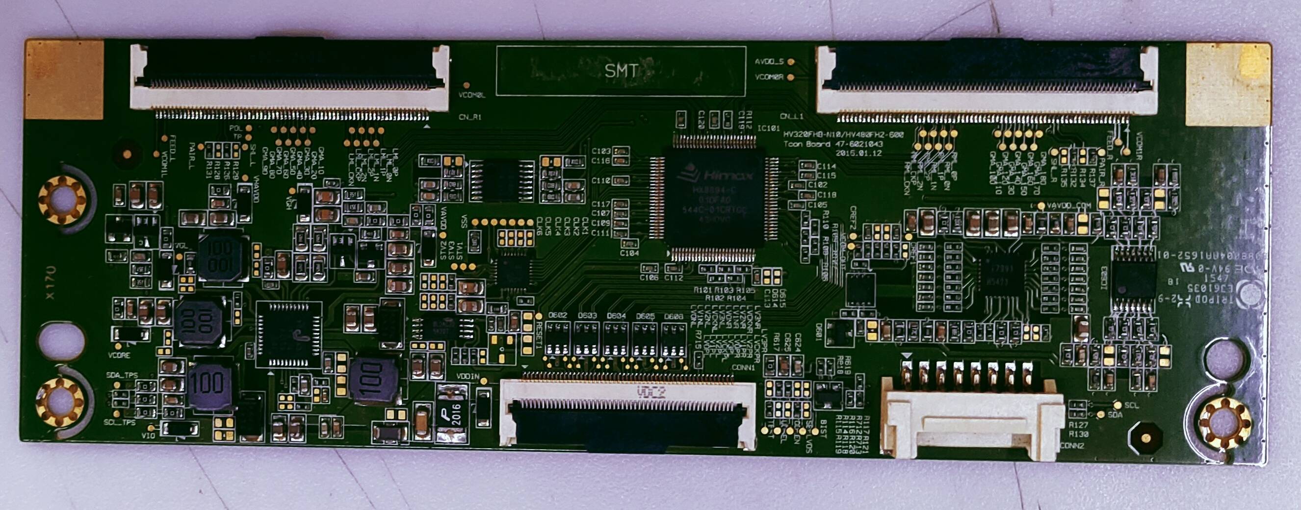 Samsung UA48J5100AR T-con Board Part No.BN96-34103B image 4