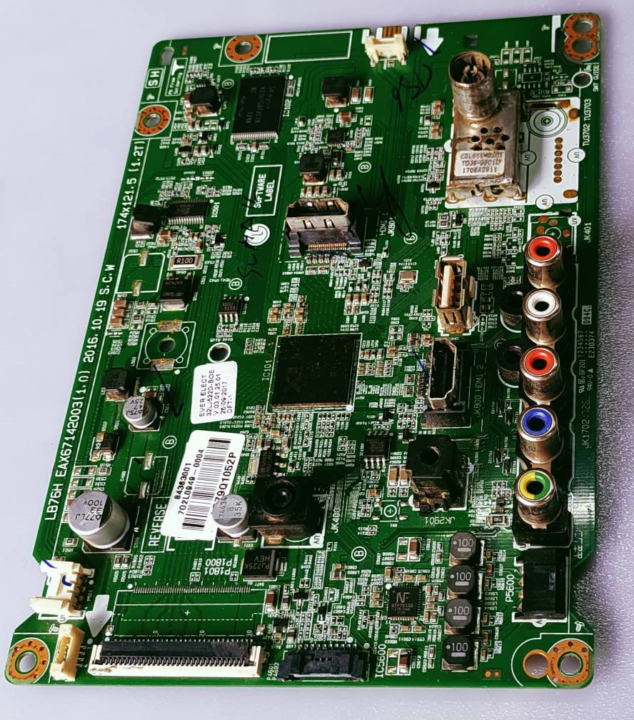 LG Android Led Tv 32LJ522D Mother Board, LG Android Led Tv 32LJ522D Main Board, LG Android Led Tv 32LJ522D Main PCB Board, image 3