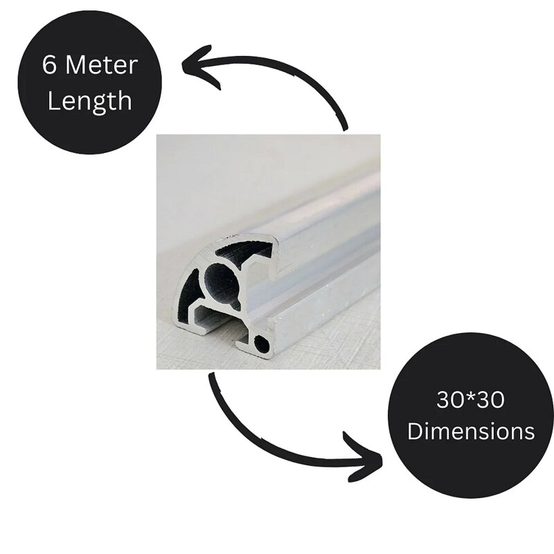 30X30 R Industrial Aluminium Profile image 2
