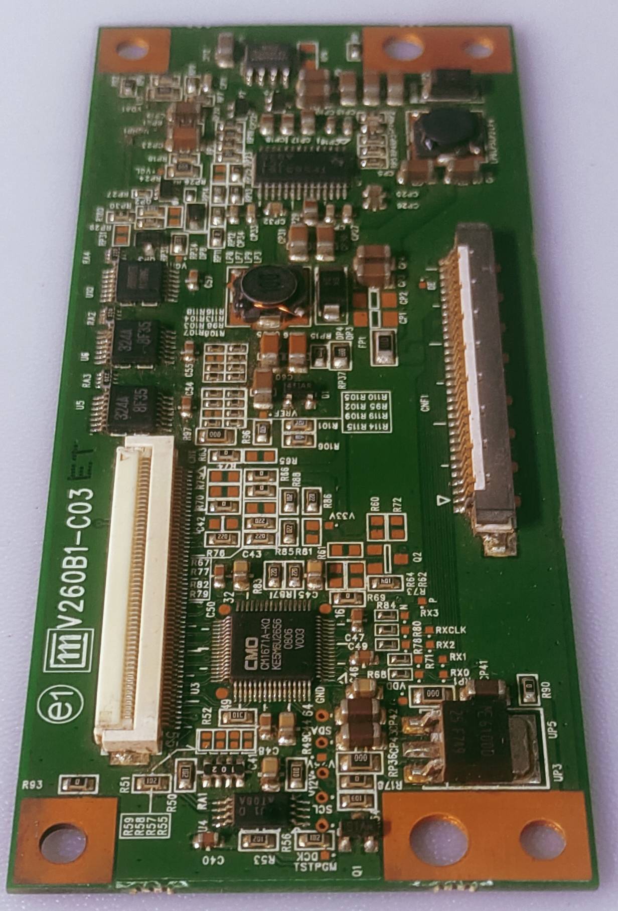 LG 26LG30R LED TV TCON PART NUMBER V260B1-C03  image 2