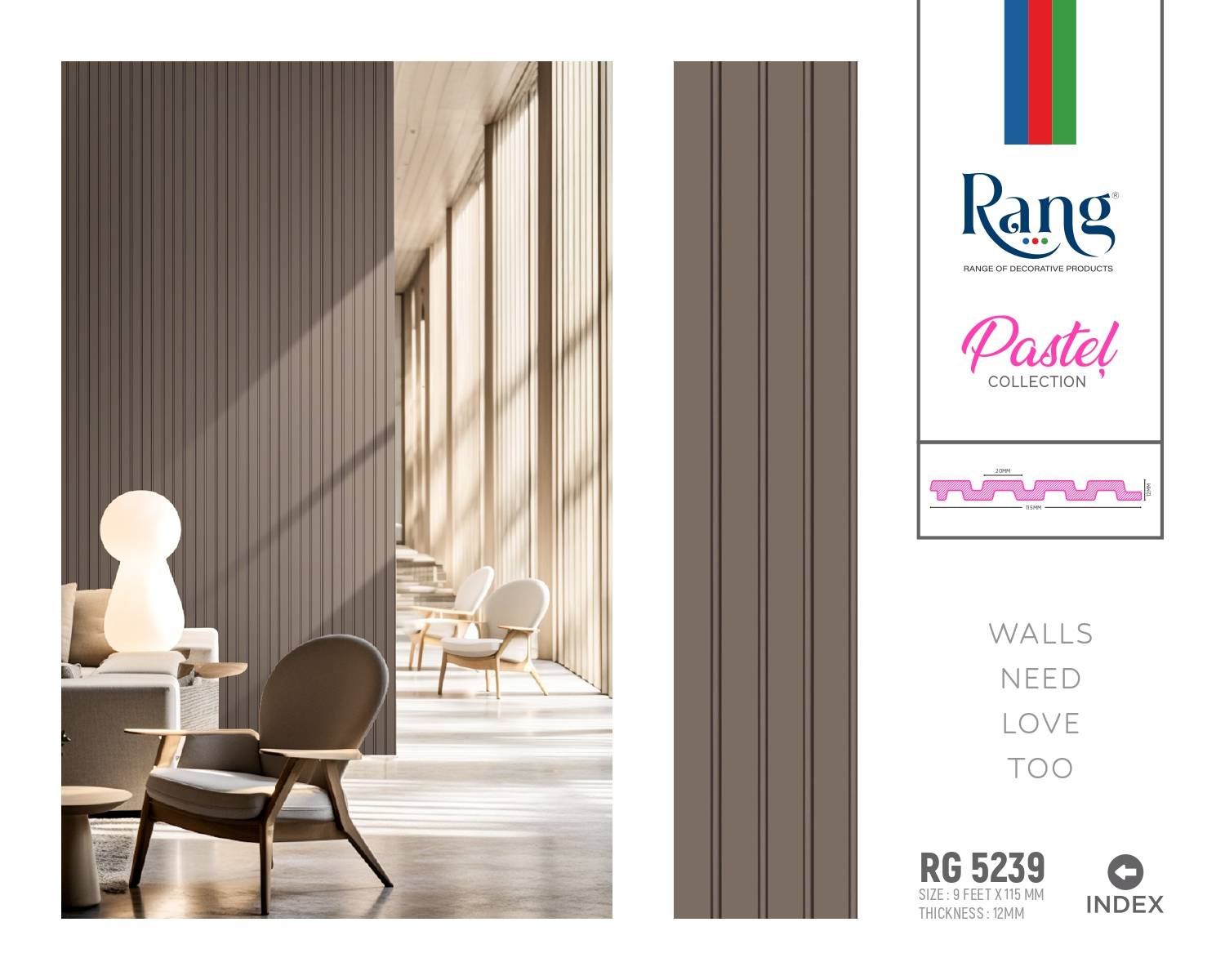 Rang groove Pastel Collection Louver image 8