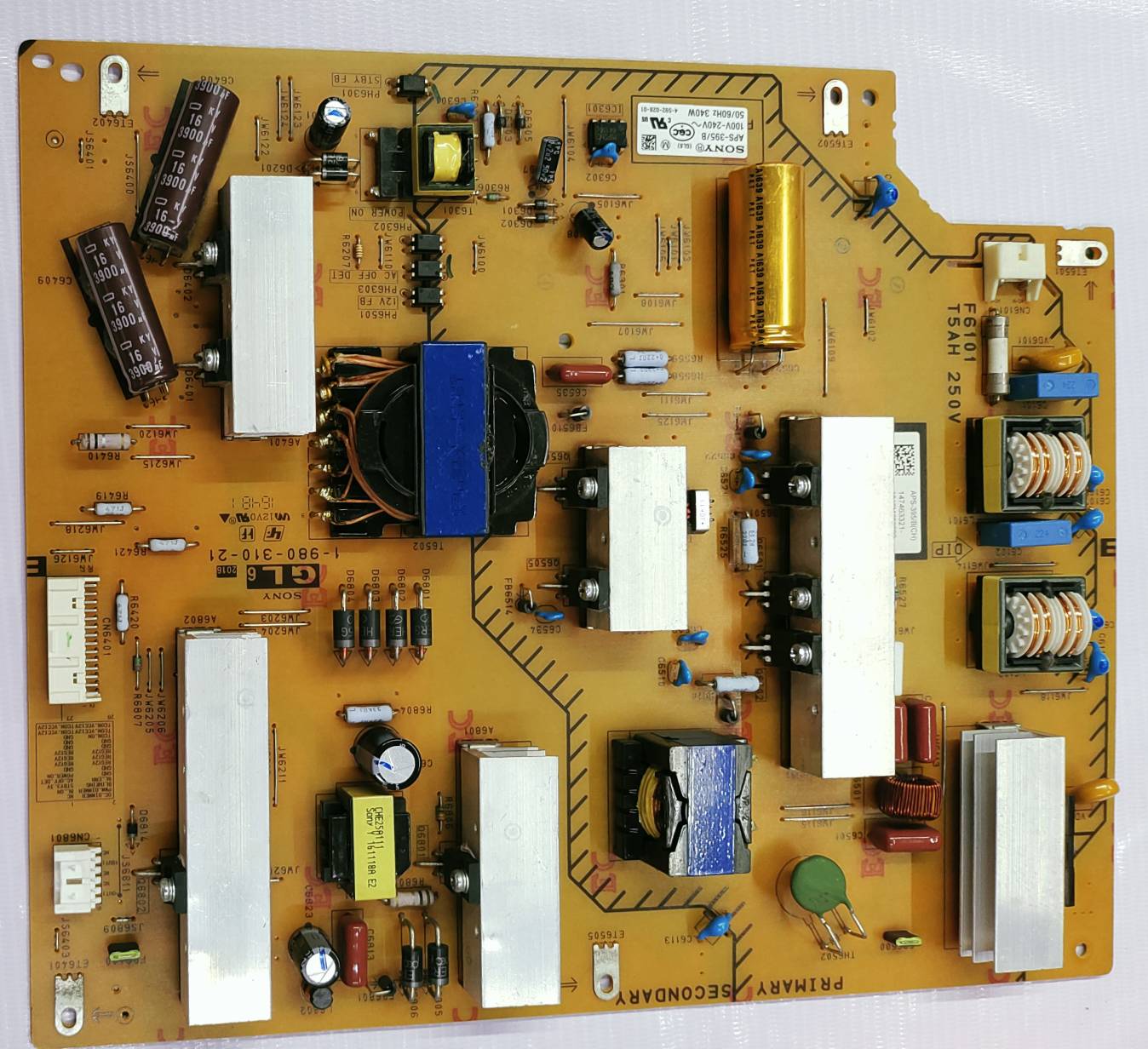 SONY KD-49X7000D Power Supply BOARD, Smps Board, #wb41 image 3