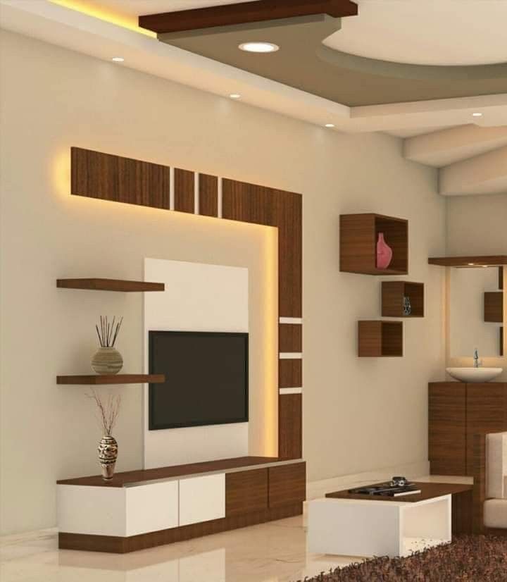 TV Unit Wall Panelling Contractors in Chennai image 2