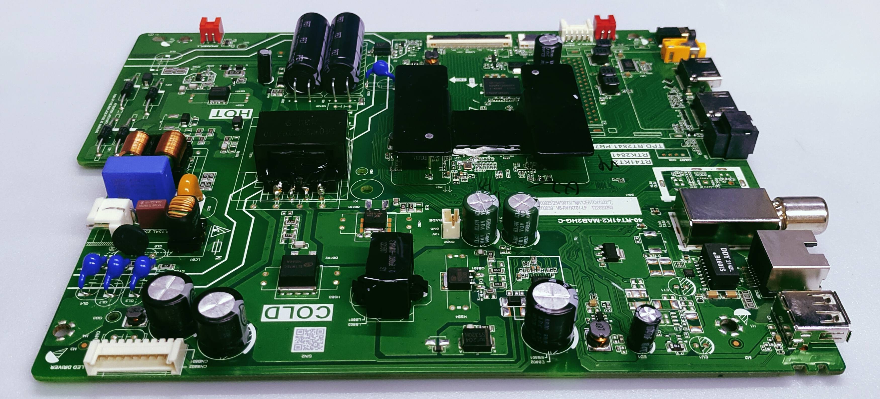 TCL 43S5200 LED TV NEW MOTHER BOARD PART NO. TPD.RT2841.PB776 RT41KT2 RTK2841 image 3