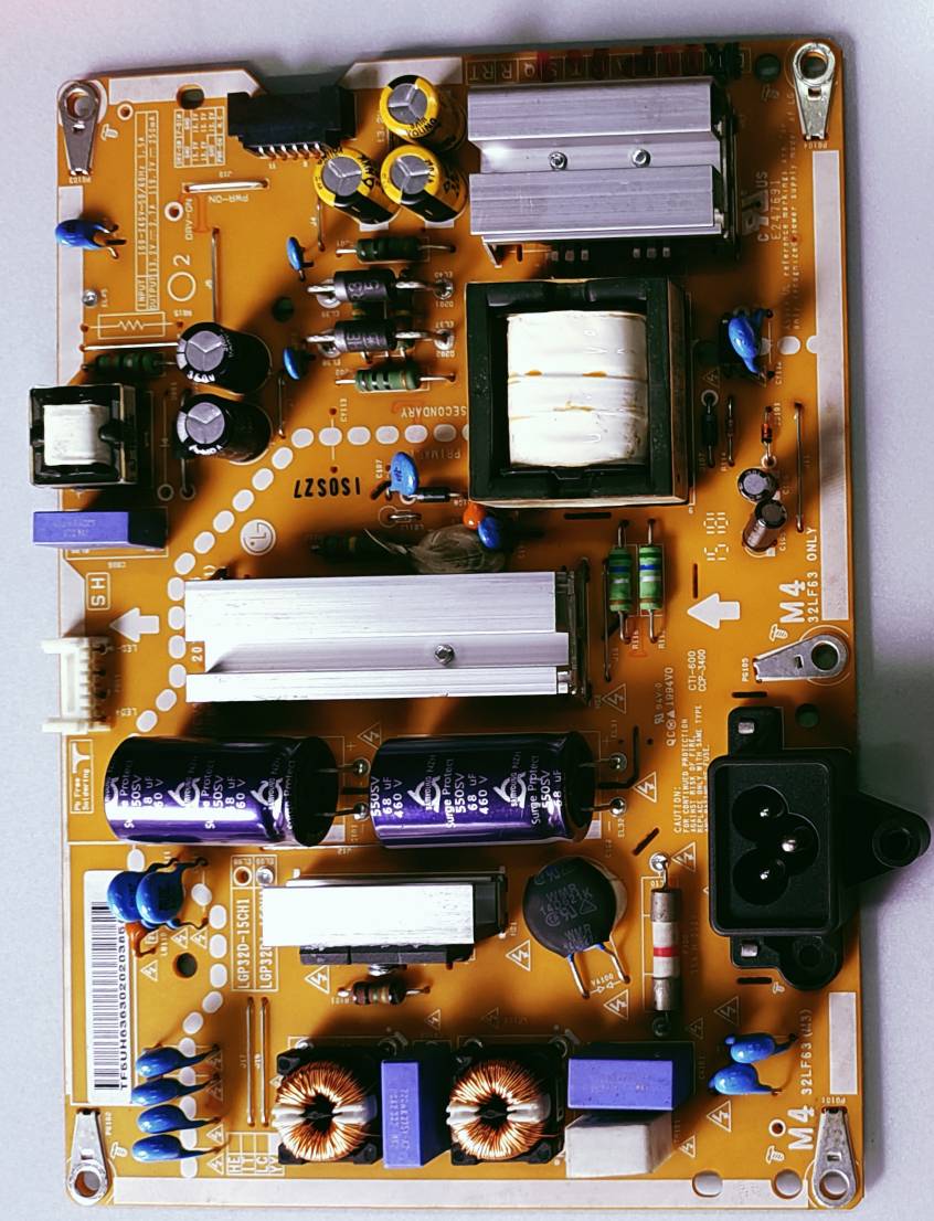 LG LED TV 49LF5900 Power Supply Board,LG LED TV 49LF5900 Smps Board,  LG LED TV 49LF5900 Power Supply PCB Board, #wb48 image 5