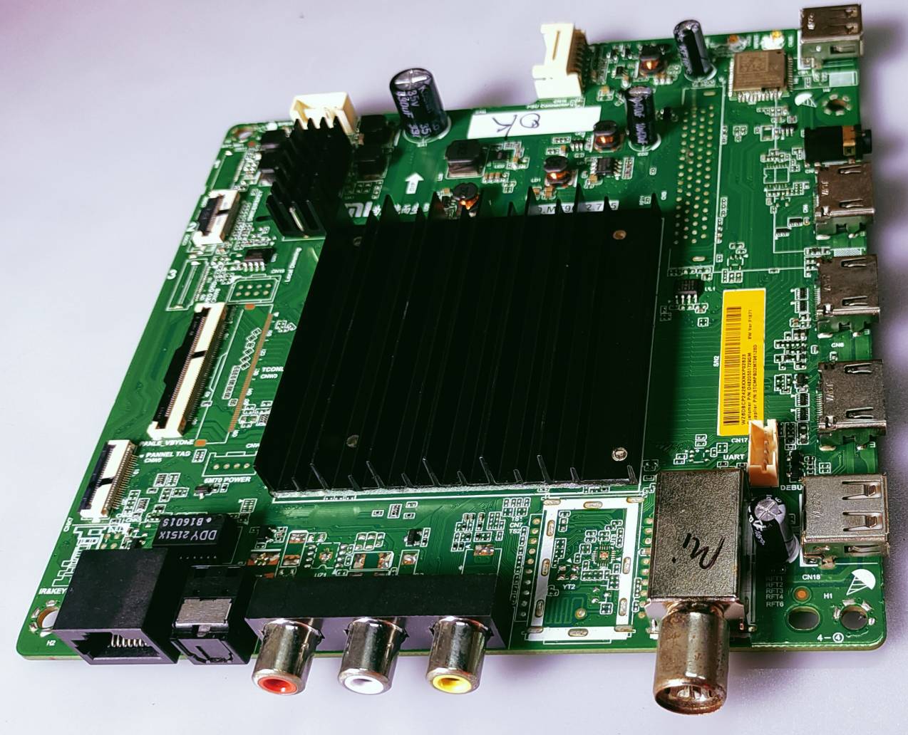 MI 4K Android Led Tv Model Number L50M6-ES Mother Board, #wb42 image 6