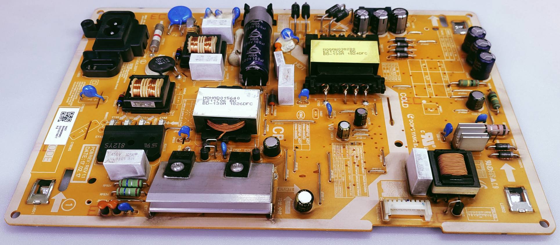 SAMSUNG UA49N5100ARXXL LED TV POWER SUPPLY BOARD  image 5
