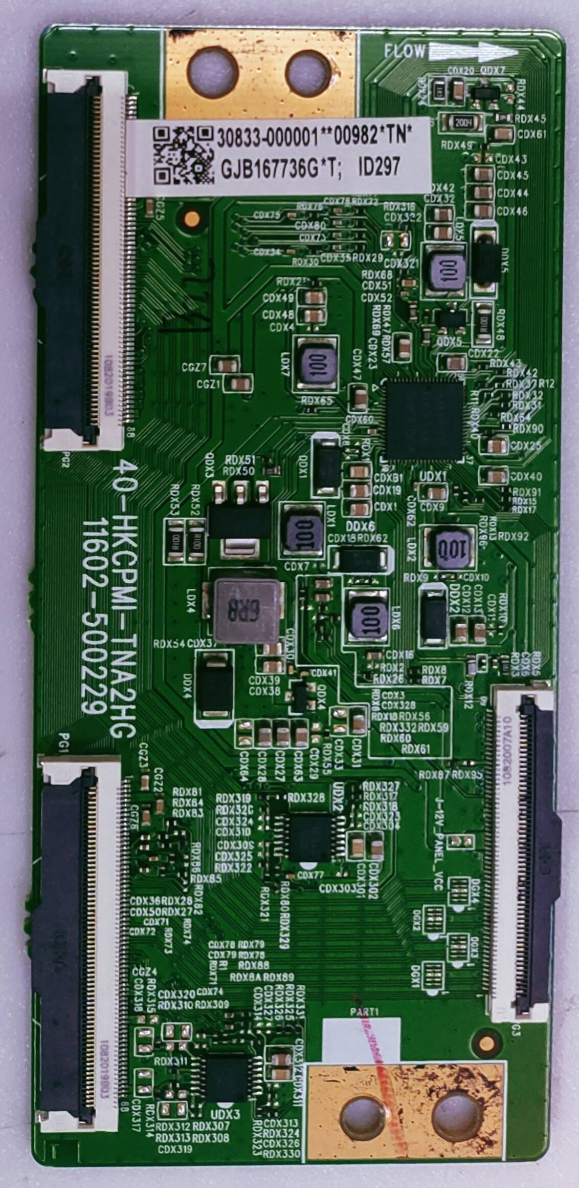 TCL 43S5201 LED TV TCON PART NUMBER 40-HKCPMI-TNA2HG 11602-500229 image 3