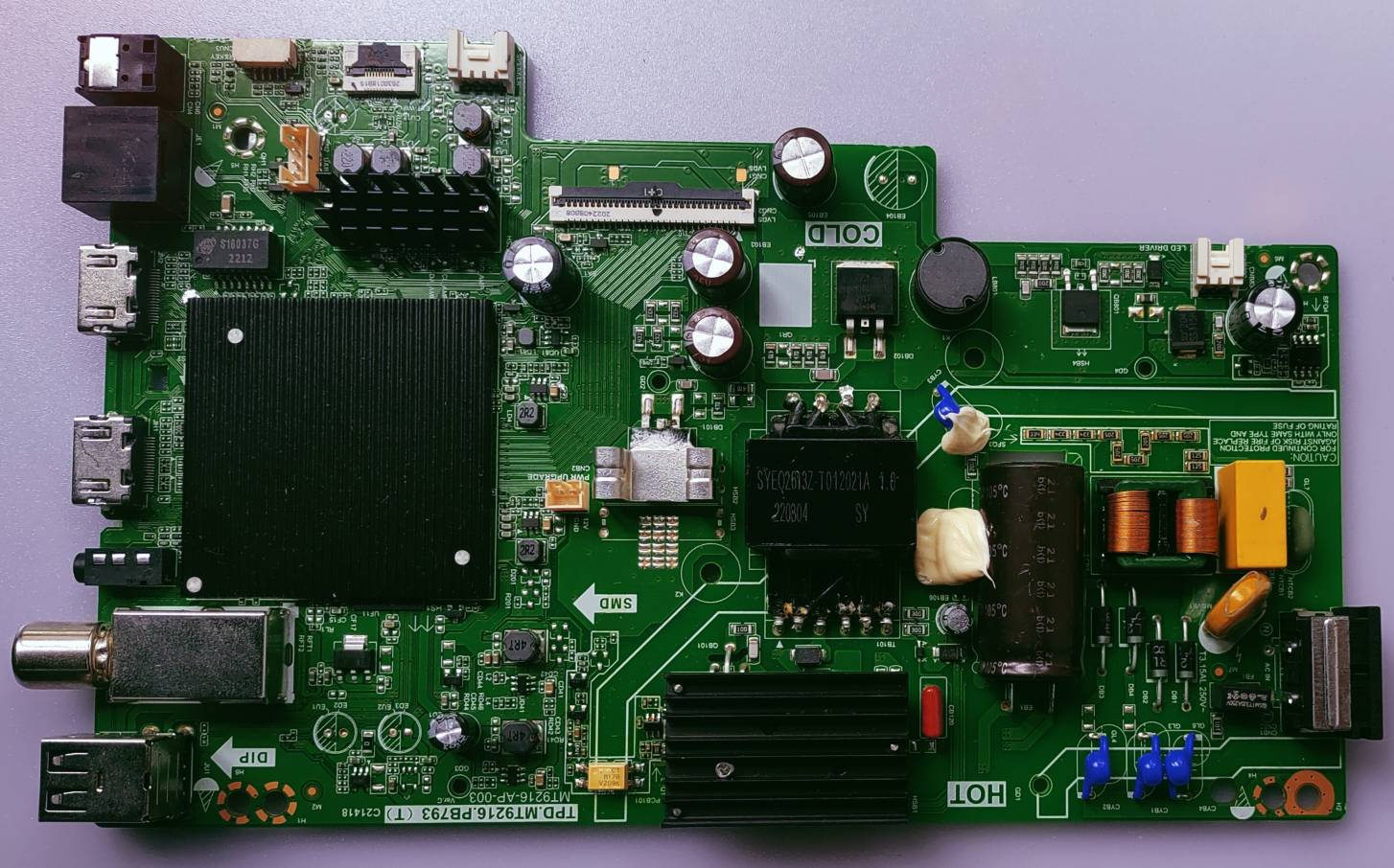  NEW ONEPLUS LED TV Android 32HD2A00 Mother Board, NEW ONEPLUS LED TV Android 32HD2A00 Combo Board, NEW ONEPLUS LED TV Android 32HD2A00 Main Board, NEW ONEPLUS LED TV Android 32HD2A00 Main PCB Board, #wb56 image 2
