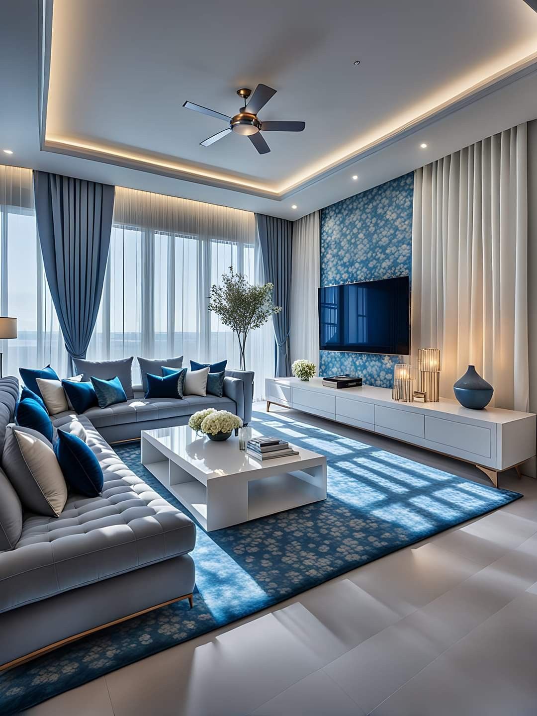 Premium Living Room Interior Designers Chennai image 4