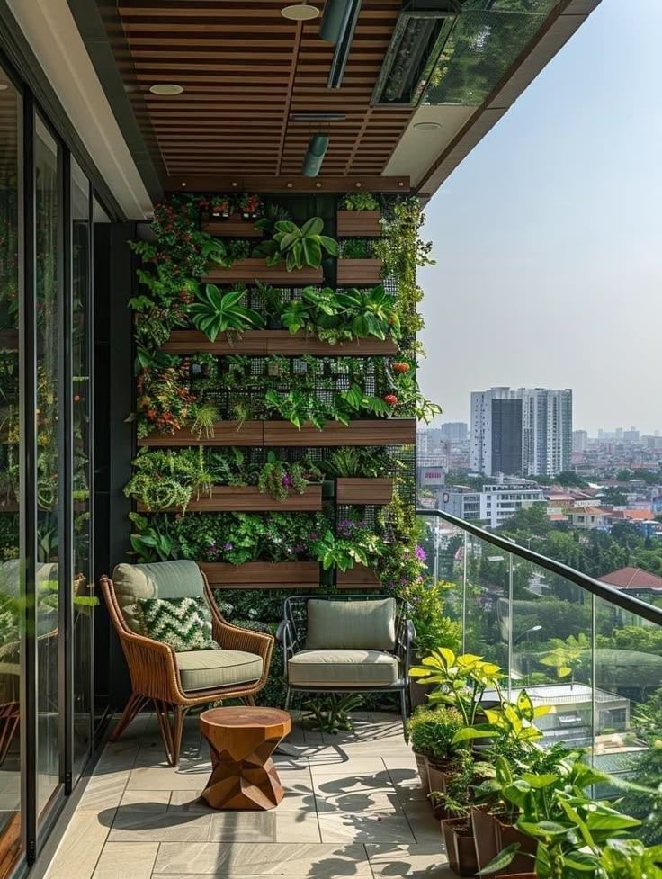 Apartment Balcony Plant Setup & Design in Chennai image 5