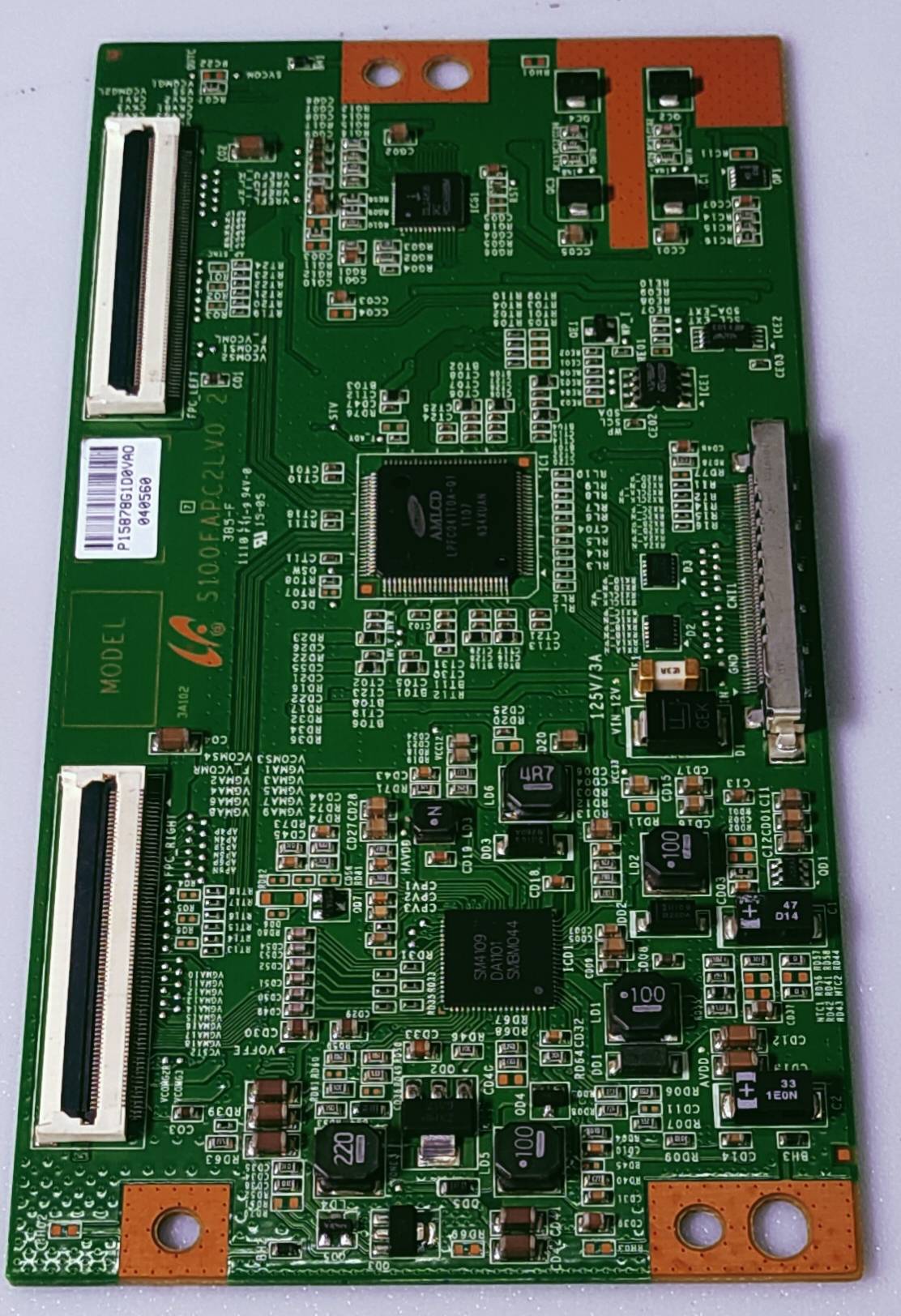 SAMSUNG 32D550 LED TV FHD TCON PART NUMBER S100FAPC2LV0.2 image 4