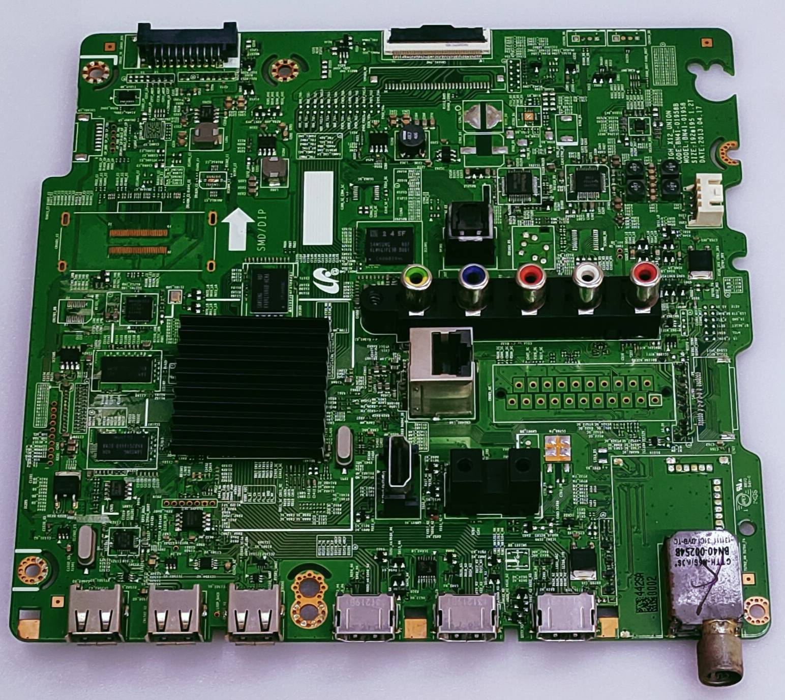 SAMSUNG UA46F6400AR FHD LED TV MOTHER BOARD  image 4
