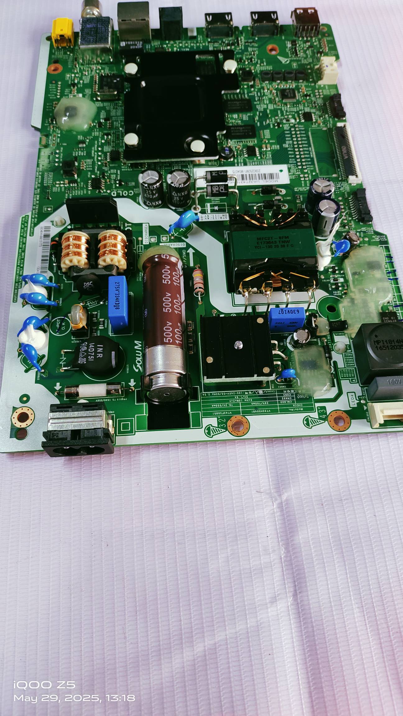 Samsung UA32T4310AKXXL , UA32T4340AKXXL ,UA32Y4350AKXXL Android Main Board, Mother Board #WB03 image 4