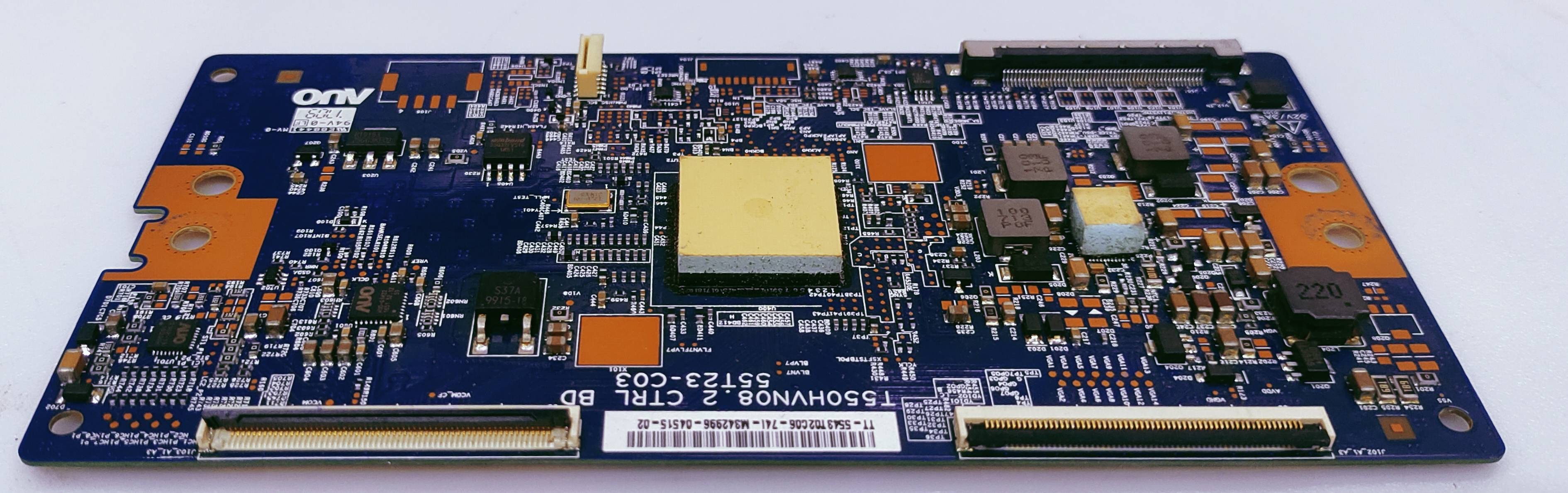 SONY 43W800D LED TV TCON PART NUMBER T550HVN08.2 CTRL BD 55T23-C03 image 3
