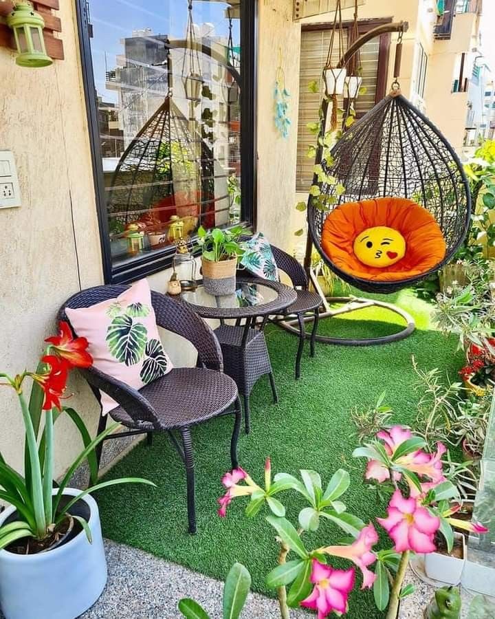 Stylish Balcony Greenery Setup in Chennai image 4