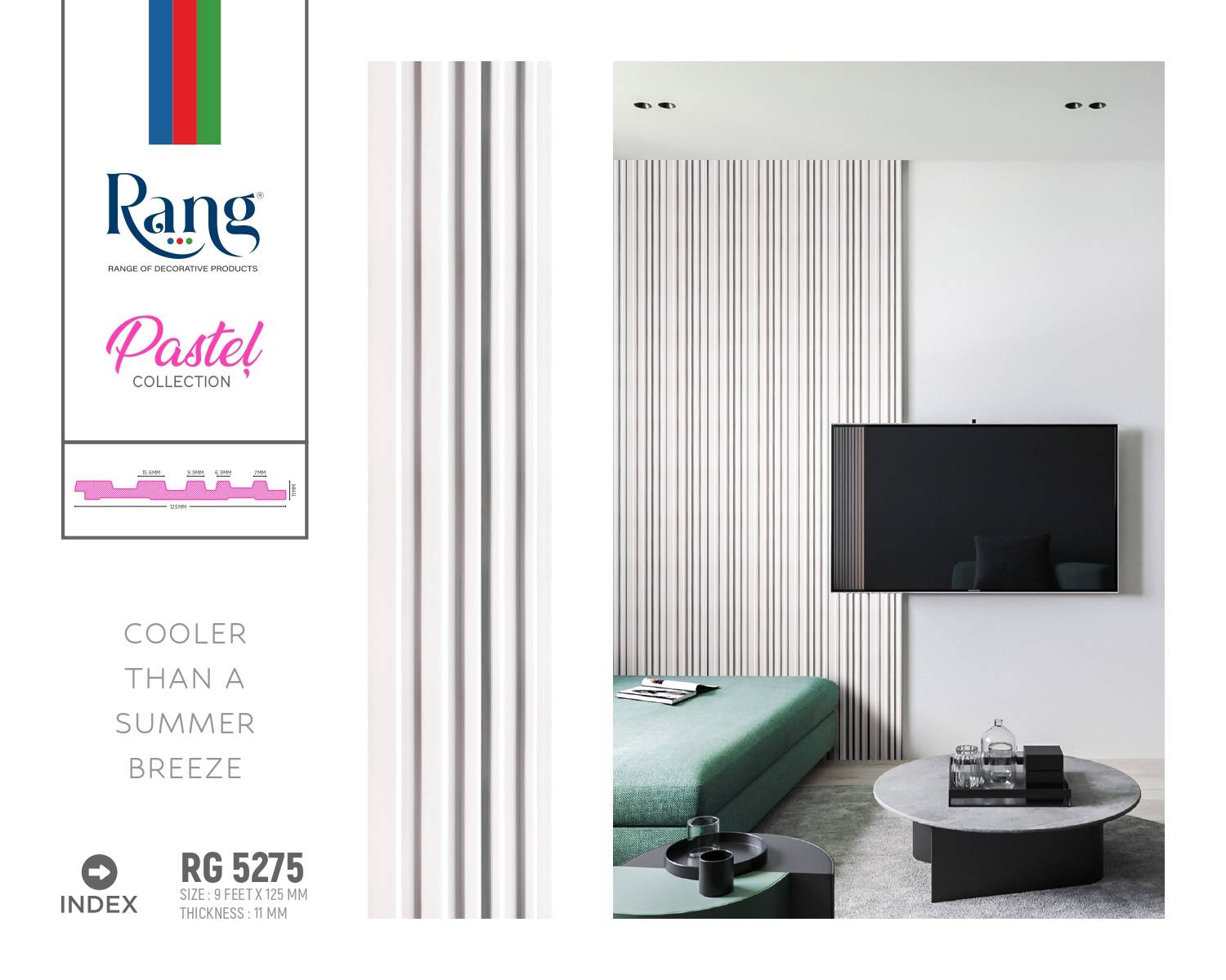 Rang groove Pastel Collection Louver image 5