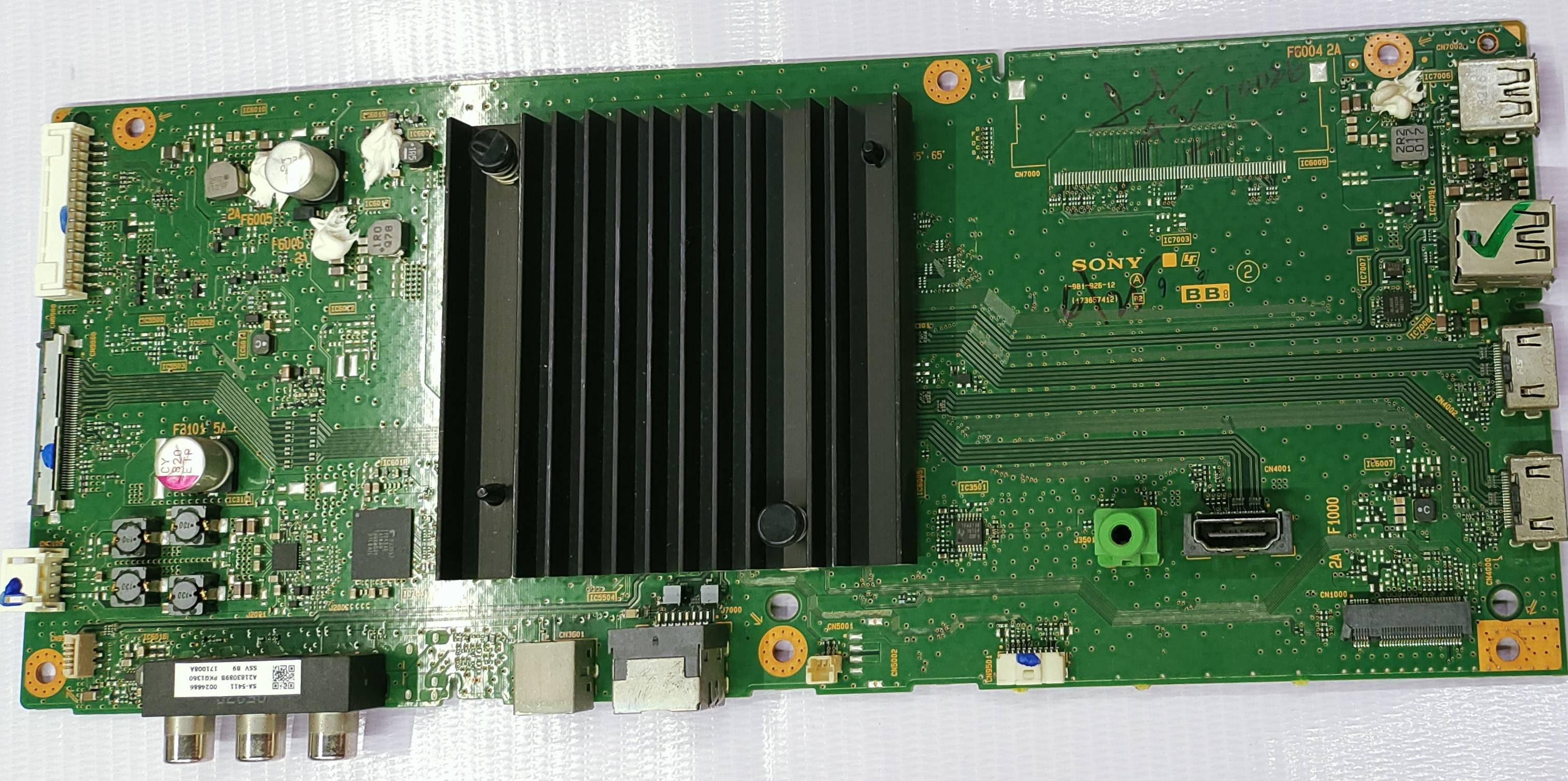 SONY 4k  Led  KD-43X7002E Android Mother Board, Main Mother Board, #wb41 image 3