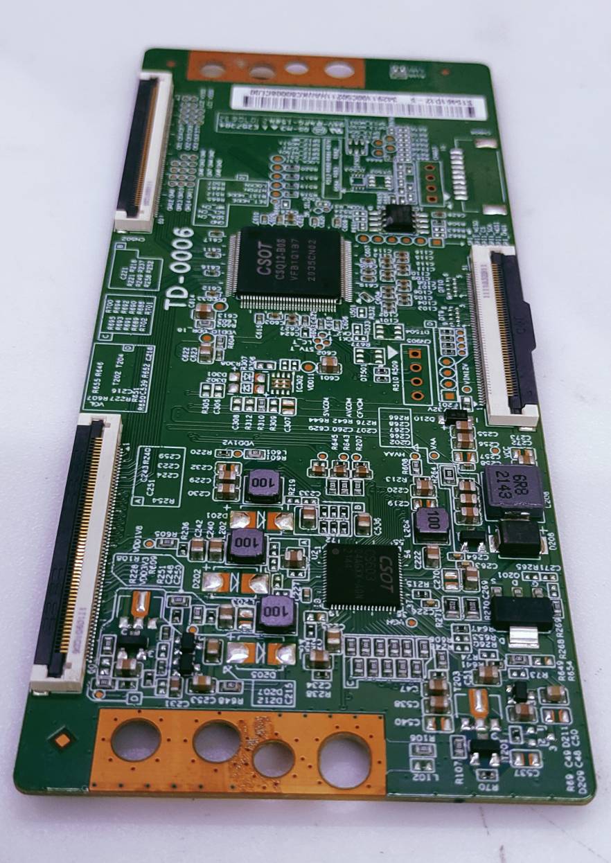 HAIER LE55K7700HQ LED TV4K TCON PART NUMBER TD-0006/ST5461D12-5 image 5