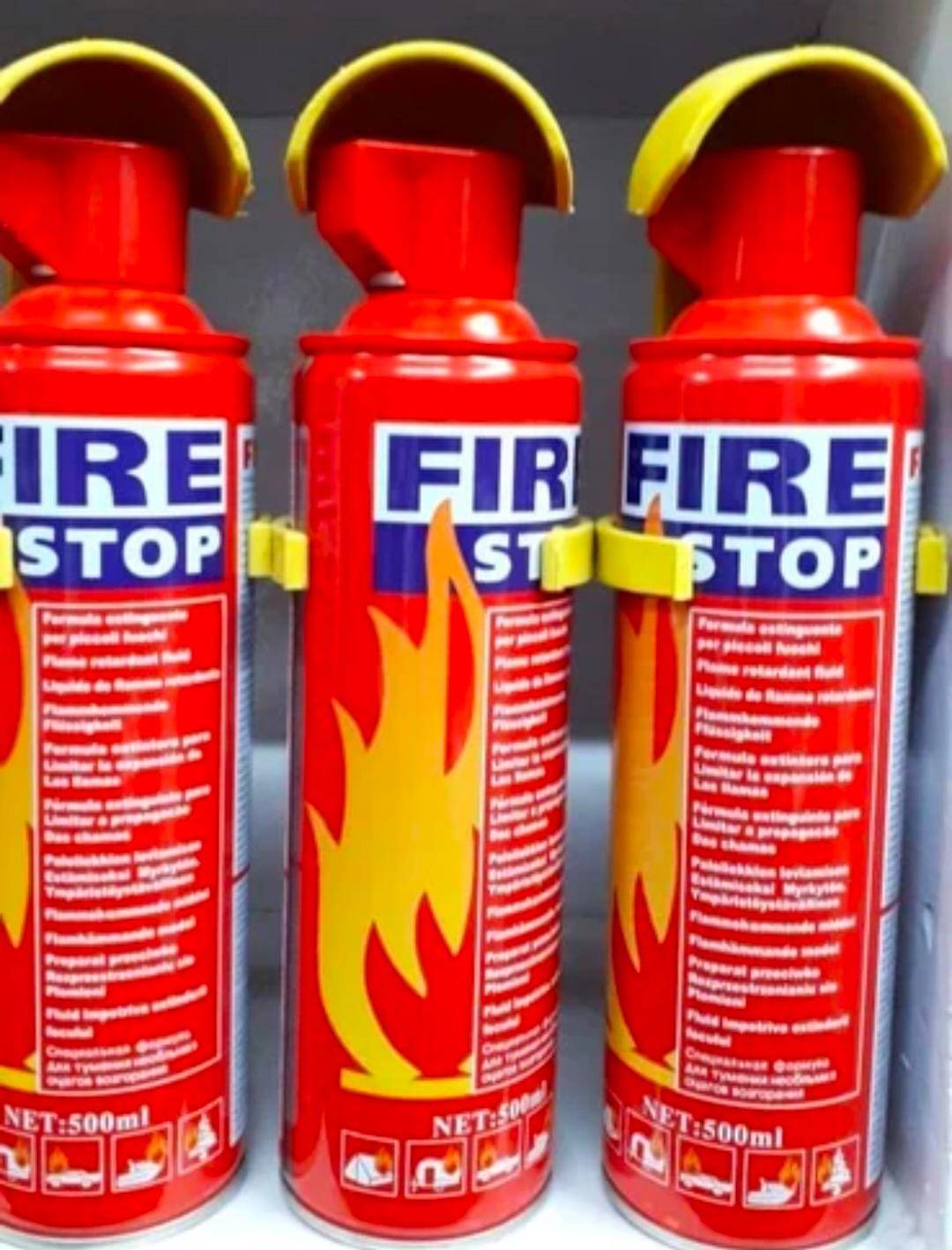Portable Fire Stop Spray Extinguisher 500ml Quick Action Fire Safety Spray image 2