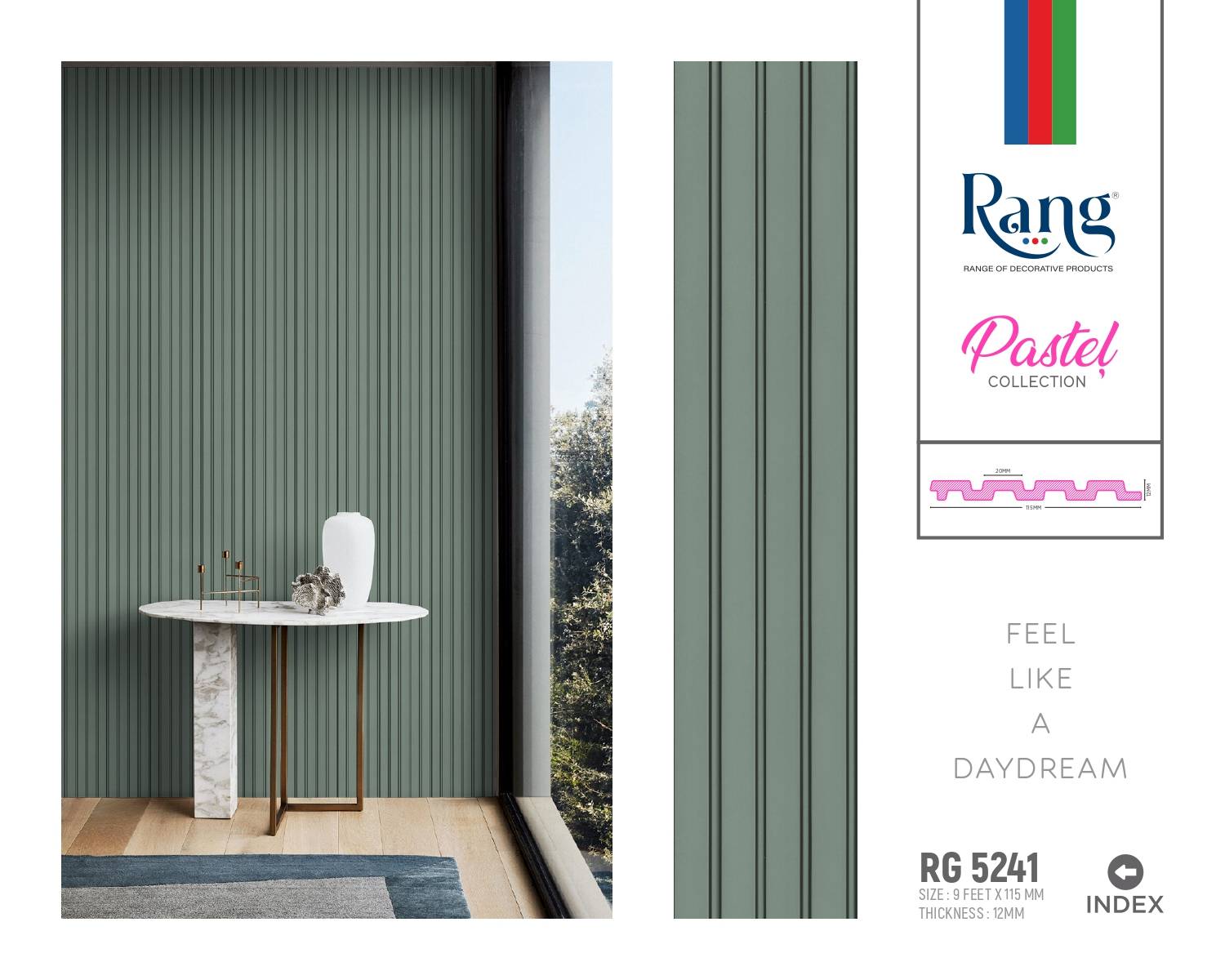 Rang groove Pastel Collection Louver image 4