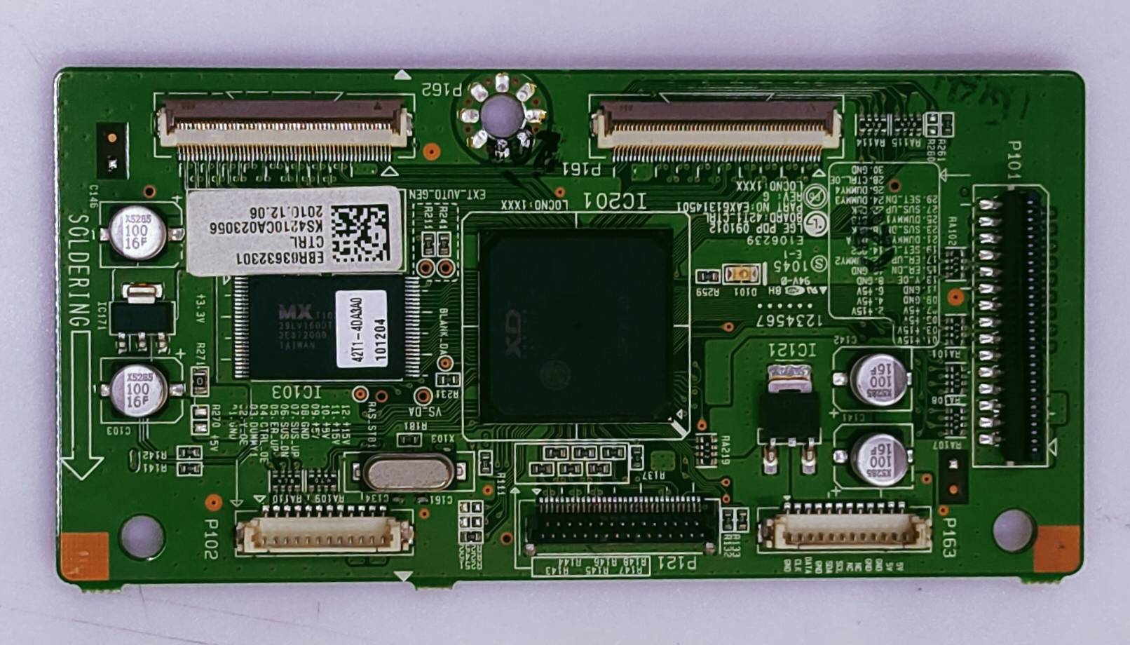 LG Plazma 42PJ560R Logic Baord Part No. EBR 63632301 Ctrl image 4