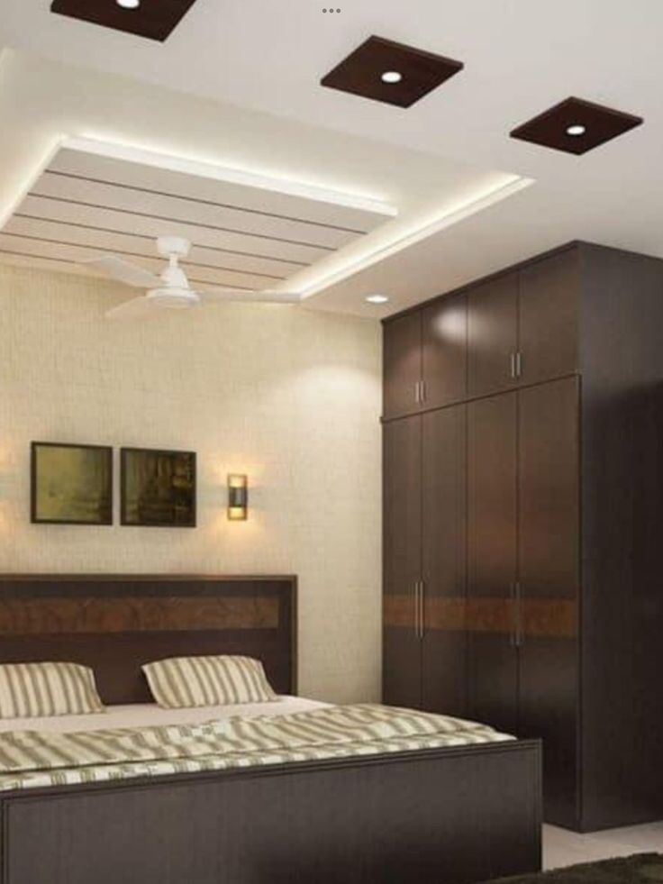 Decorative Gypsum False Ceiling Designs with LED Lighting image 2