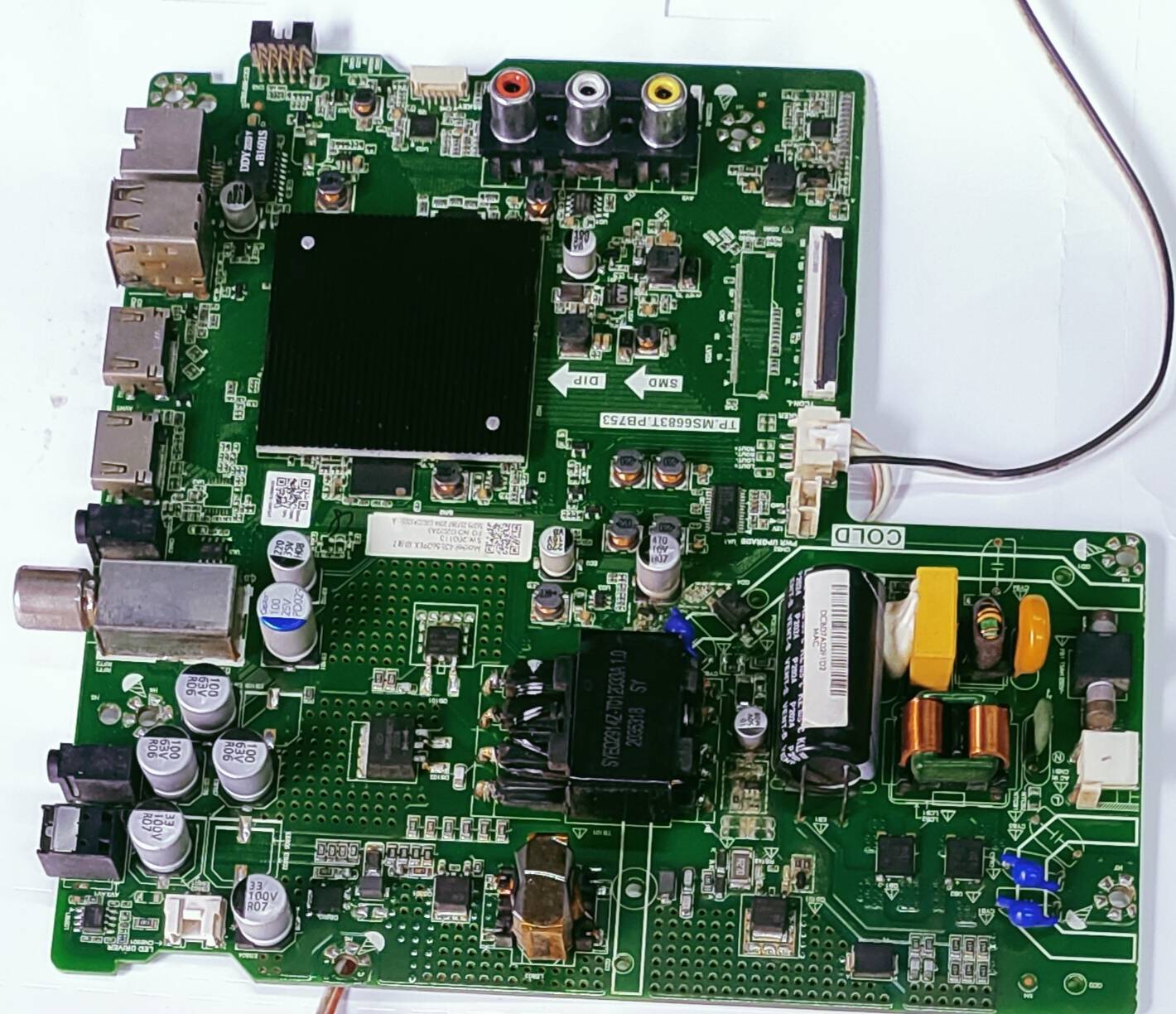 VU ANDROID LED TV 43UA Mother Board, VU ANDROID LED TV 43UA Main Board, VU ANDROID LED TV 43UA Main PCB Board,  image 3
