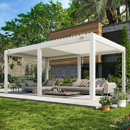 UV-Resistant Pergola Solutions for Sunny Outdoor Areas Chennai image 3