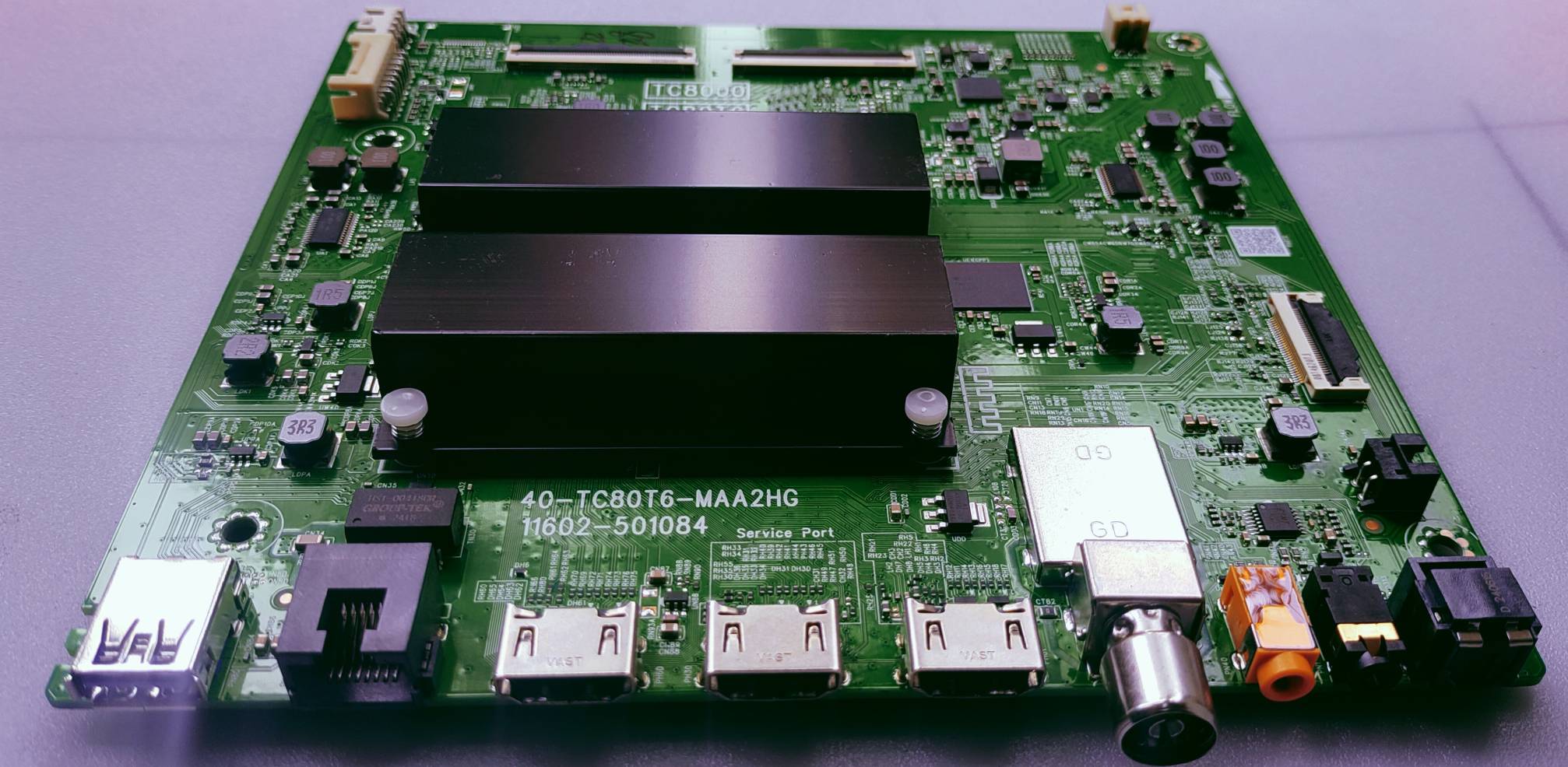 TCL 4K Android LED TV 55P71BPro Mother Board, TCL 4K Android LED TV 55P71BPro Main Board, TCL 4K Android LED TV 55P71BPro Main PCB Board, #wb55 image 4
