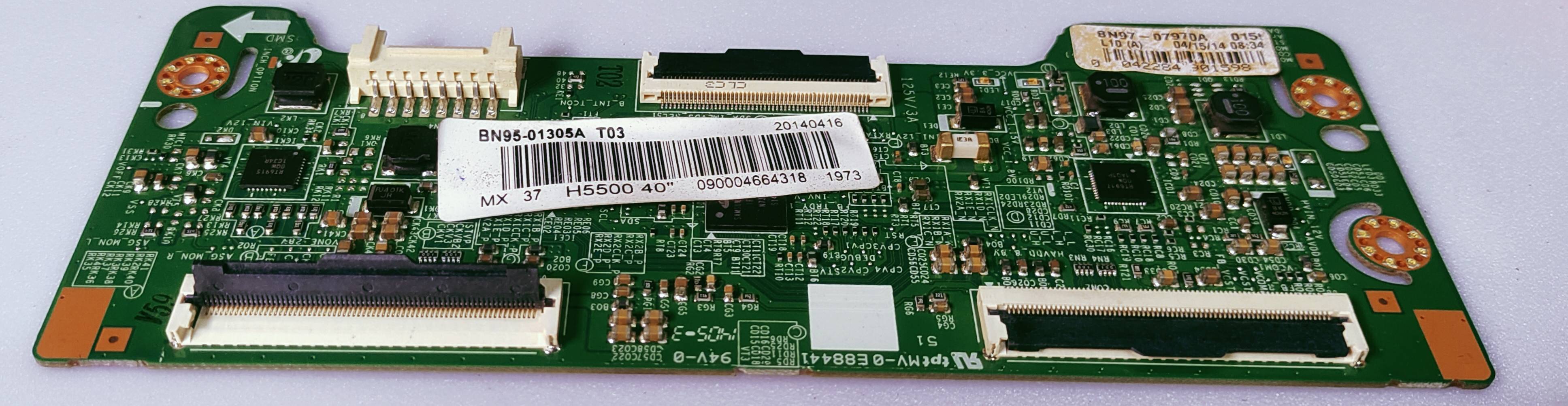 SAMSUNG UA40DH5570AU LED TV FHD TCON PART NUMBER BN95-01305A  image 6