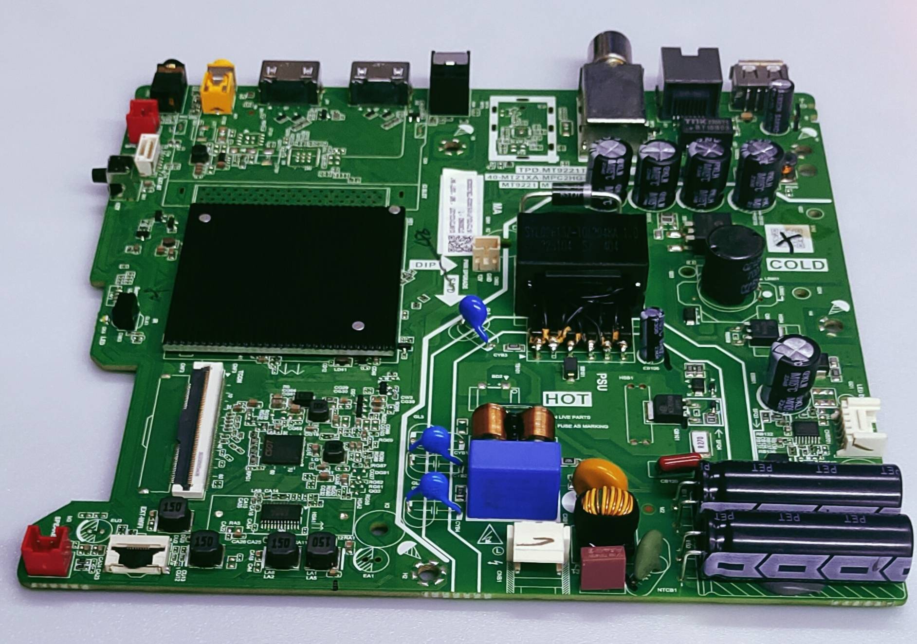TCL 32S5400 LED TV NEW MOTHER BOARD PART NO. TPD.MT9221T.PB779 (T