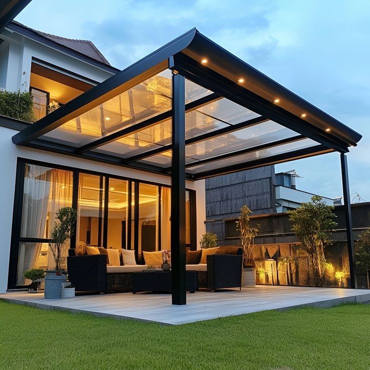 Premium Aluminum Pergolas for Durable Outdoor Use Chennai image 4