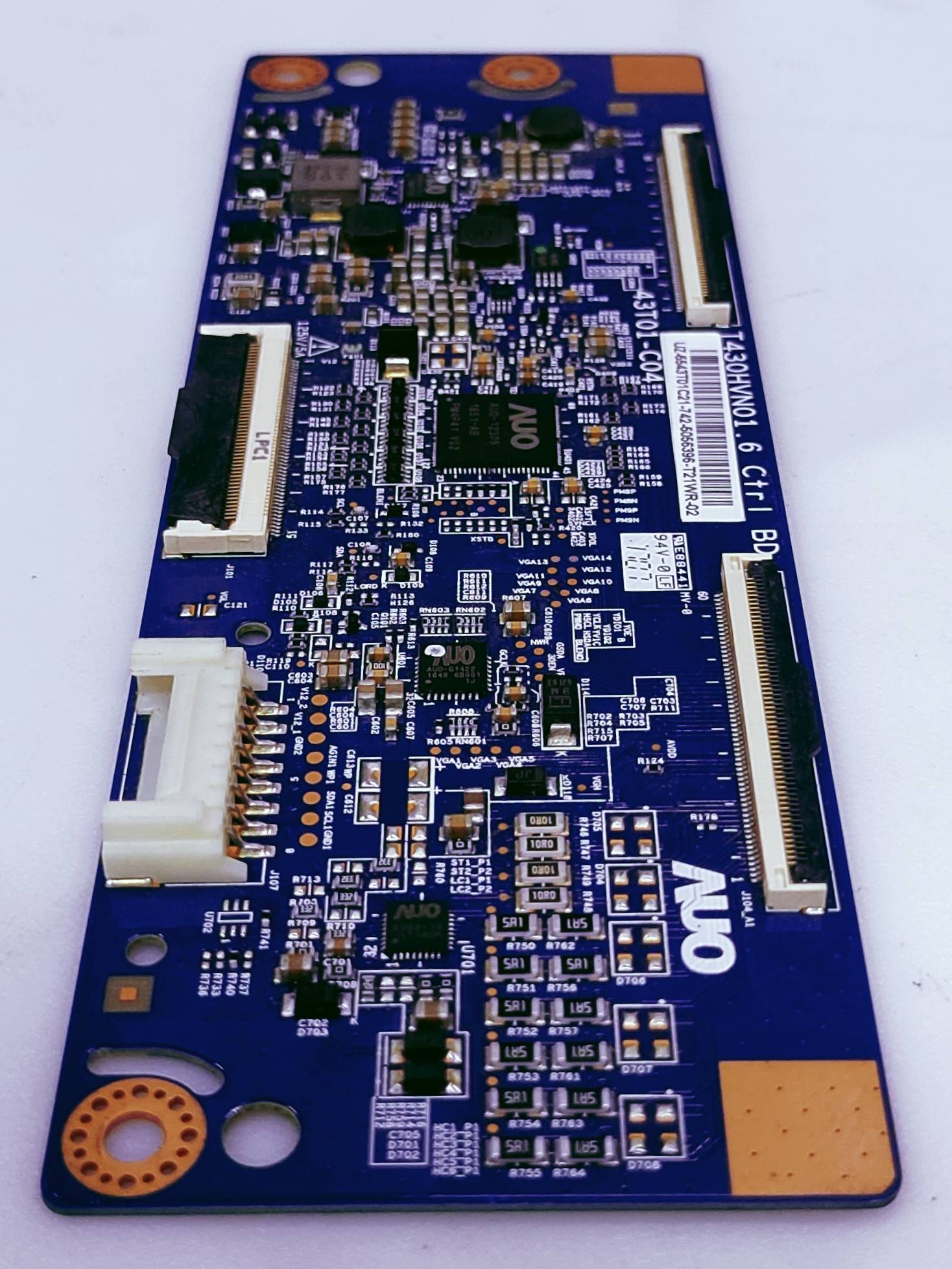 SAMSUNG UA43M5570 LED TV TCON PART N0. T43HVN01. 6 CTRL BD (UZ-5543T01C21 image 2