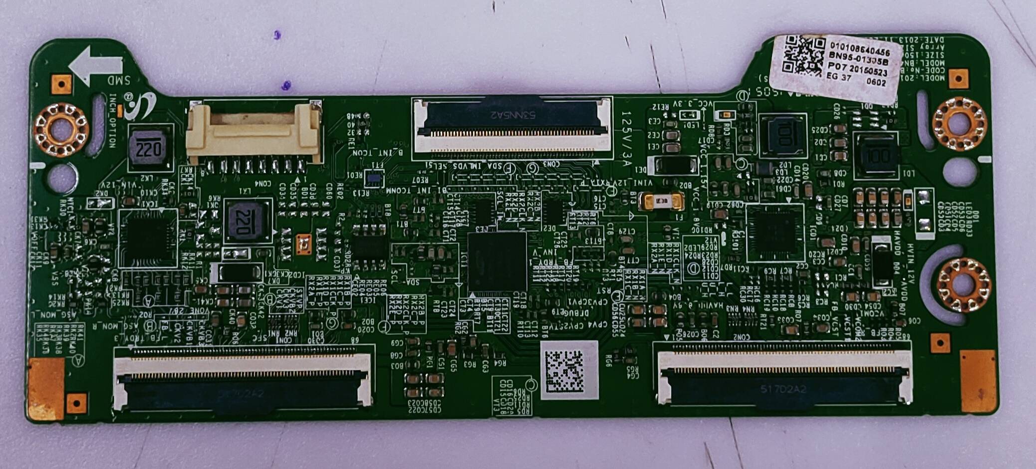 Samsung UA40J5100AK T-con Barod Part No.BN95-01305B image 5