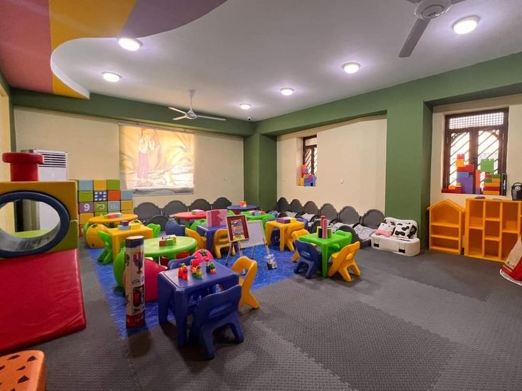 Playschool Interior Design with Learning Zones image 4